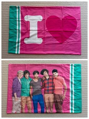 I Heart One Direction Pillow Case